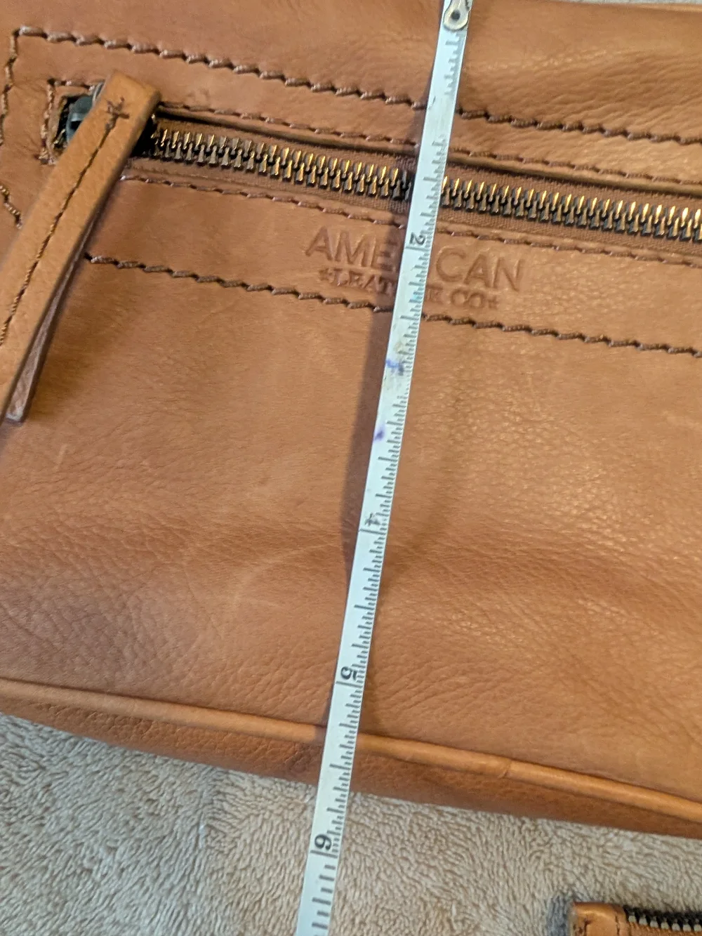 American Company Crossbody with matching card wallet.